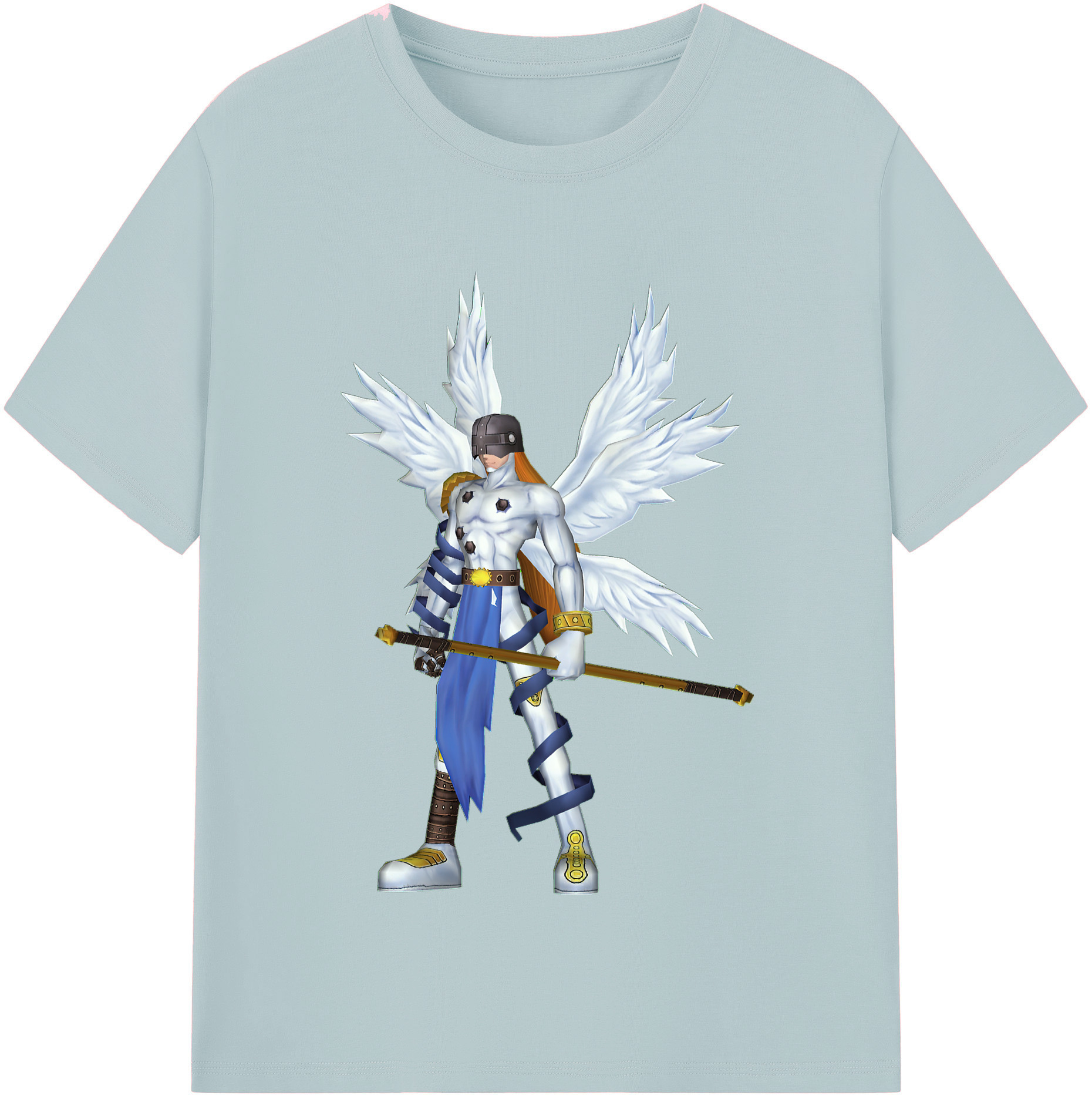 （画像用） Digimon デジタルモンスター/デジモン 綿100％半袖Tシャツ（フロントプリント）